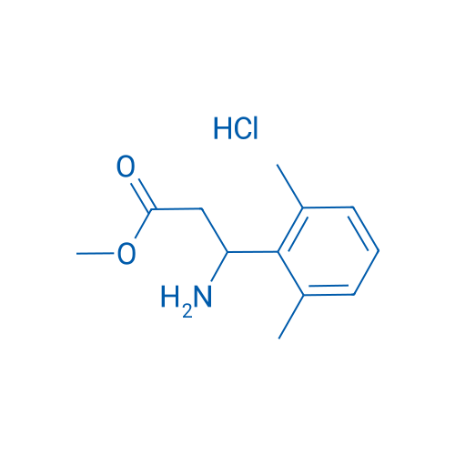 Methyl 3-amino-3-(2,6-dimethylphenyl)propanoate hydrochloride 100mg