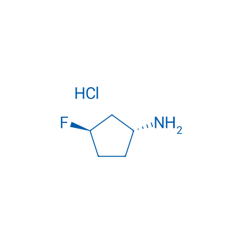 (1R,3R)-3-Fluorocyclopentan-1-amine hydrochloride 100mg