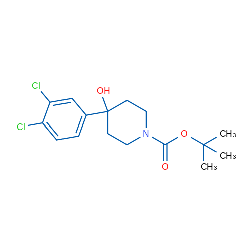 1-Boc-4-(3,4-dichlorophenyl)-4-piperidinol 250mg