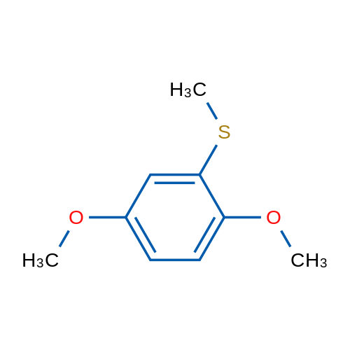 (2,5-Dimethoxyphenyl)(methyl)sulfane 1g