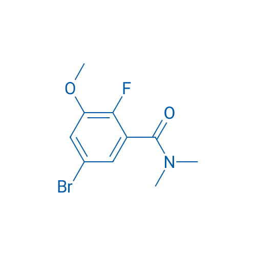 5-Bromo-2-fluoro-3-methoxy-N,N-dimethylbenzamide 1g