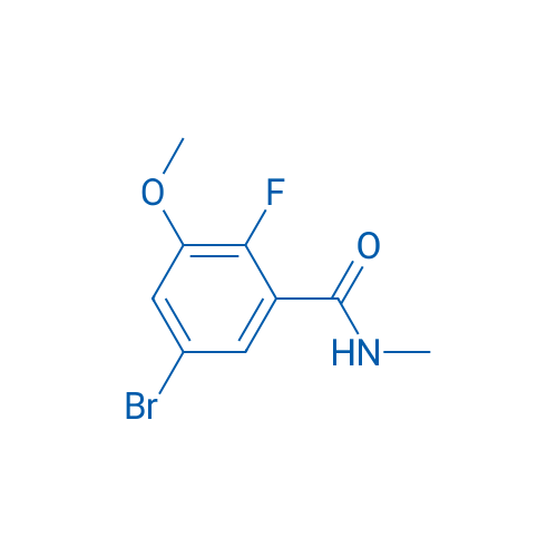 5-Bromo-2-fluoro-3-methoxy-N-methylbenzamide 10g