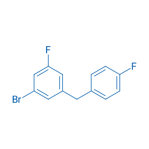1-Bromo-3-fluoro-5-(4-fluorobenzyl)benzene 1g
