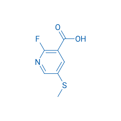 2-Fluoro-5-(methylthio)nicotinic acid 250mg