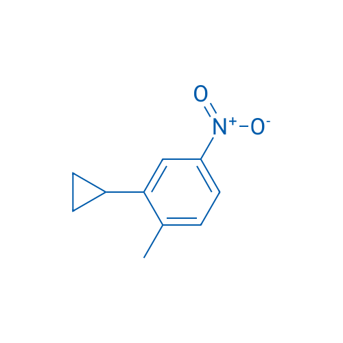 2-Cyclopropyl-1-methyl-4-nitrobenzene 250mg