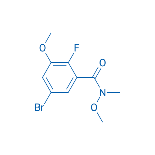 5-Bromo-2-fluoro-N,3-dimethoxy-N-methylbenzamide 10g