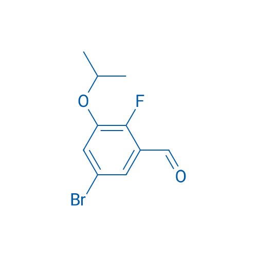 5-Bromo-2-fluoro-3-isopropoxybenzaldehyde 1g