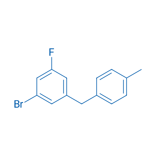 1-Bromo-3-fluoro-5-(4-methylbenzyl)benzene 1g