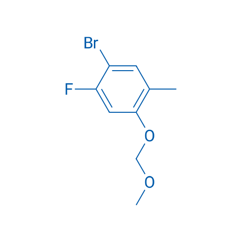 1-Bromo-2-fluoro-4-(methoxymethoxy)-5-methylbenzene 5g