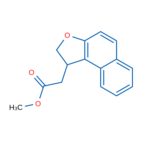 Methyl 2-(1,2-dihydronaphtho[2,1-b]furan-1-yl)acetate 5g