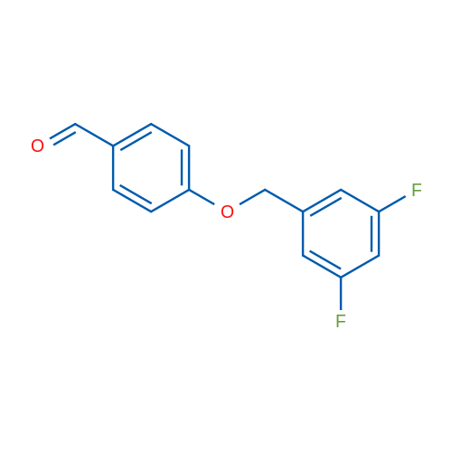 4-((3,5-Difluorobenzyl)oxy)benzaldehyde 1g
