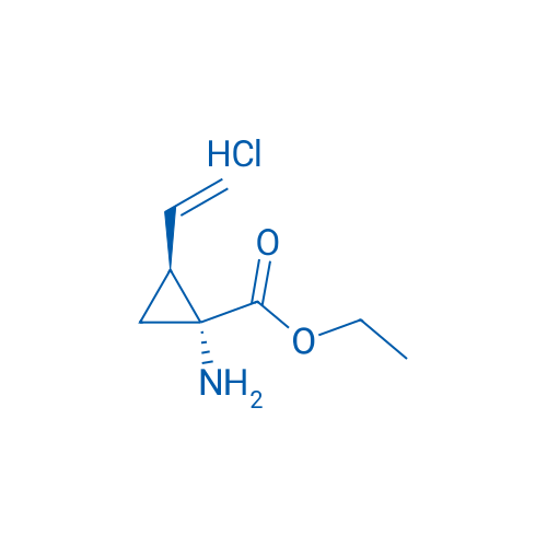Ethyl (1R,2S)-1-amino-2-vinylcyclopropane-1-carboxylate hydrochloride 250mg