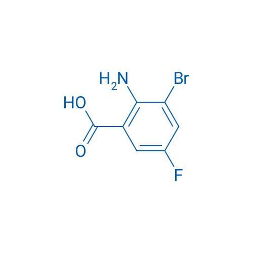2-Amino-3-bromo-5-fluorobenzoic acid 250mg