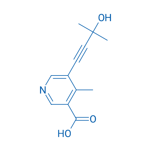5-(3-Hydroxy-3-methylbut-1-yn-1-yl)-4-methylnicotinic acid 1g