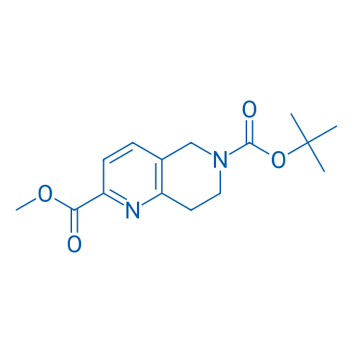 6-tert-Butyl 2-methyl 7,8-dihydro-1,6-naphthyridine-2,6(5H)-dicarboxylate 1g