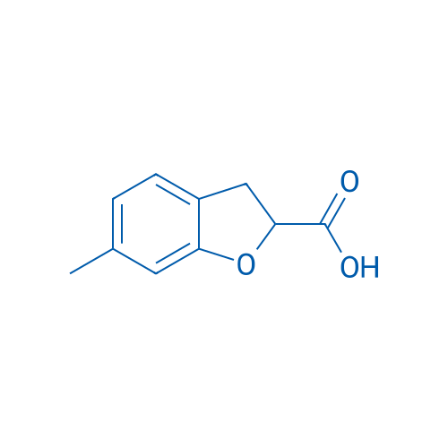 6-Methyl-2,3-dihydrobenzofuran-2-carboxylic acid 100mg