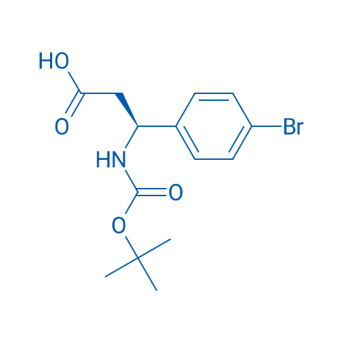 (S)-3-(4-Bromophenyl)-3-((tert-butoxycarbonyl)amino)propanoic acid 5g