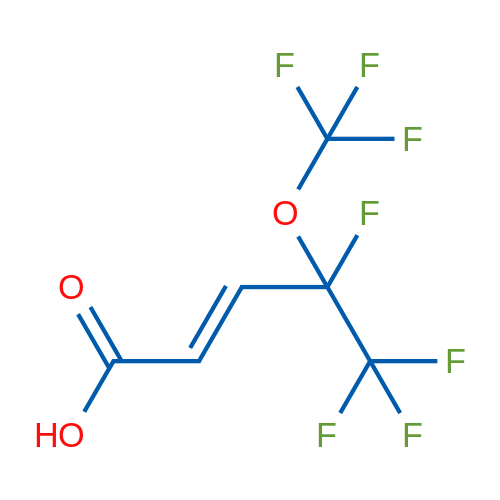 4,5,5,5-Tetrafluoro-4-(trifluoromethoxy)pent-2-enoic acid 1g