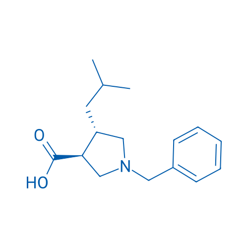 (3S,4S)-1-Benzyl-4-isobutylpyrrolidine-3-carboxylic acid 1g