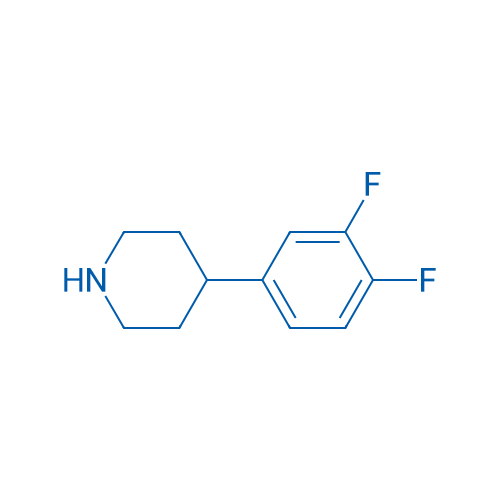 4-(3,4-Difluorophenyl)piperidine 1g