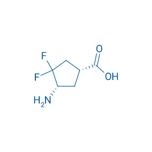 Rel-(1R,4S)-4-amino-3,3-difluorocyclopentane-1-carboxylic acid 100mg