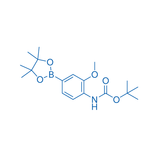 tert-Butyl (2-methoxy-4-(4,4,5,5-tetramethyl-1,3,2-dioxaborolan-2-yl)phenyl)carbamate 25g