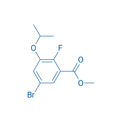 Methyl 5-bromo-2-fluoro-3-isopropoxybenzoate 1g