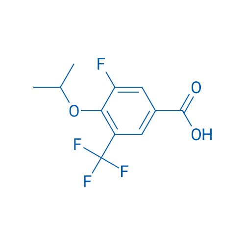 3-Fluoro-4-isopropoxy-5-(trifluoromethyl)benzoic acid 1g