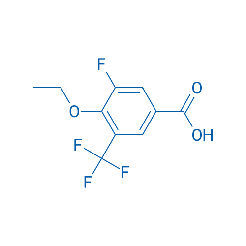 4-Ethoxy-3-fluoro-5-(trifluoromethyl)benzoic acid 1g