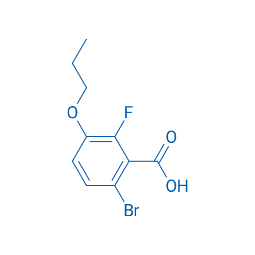 6-Bromo-2-fluoro-3-propoxybenzoic acid 25g