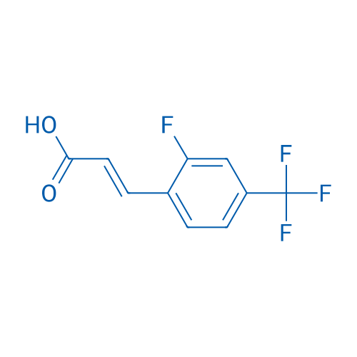 3-(2-Fluoro-4-(trifluoromethyl)phenyl)acrylic acid 250mg