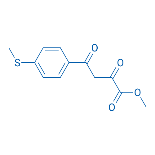 Methyl 4-(4-(methylthio)phenyl)-2,4-dioxobutanoate 250mg