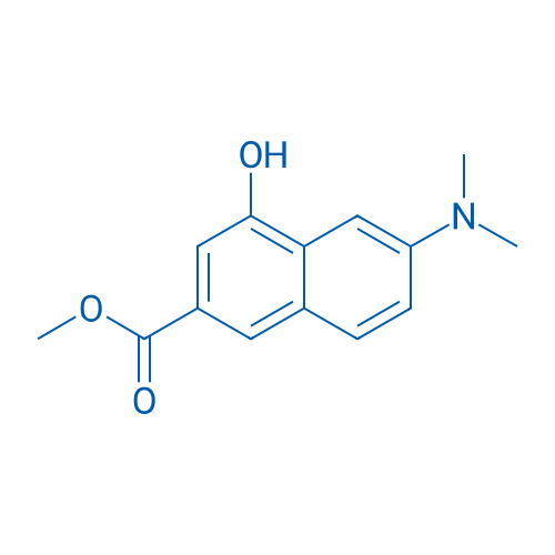 Methyl 6-(dimethylamino)-4-hydroxy-2-naphthoate 1g