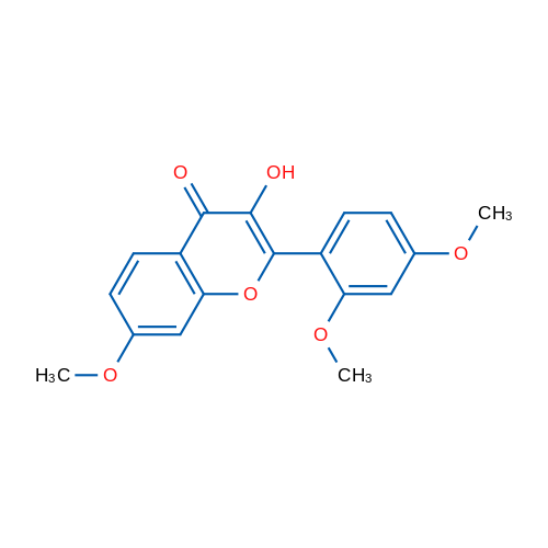 2-(2,4-Dimethoxyphenyl)-3-hydroxy-7-methoxy-4H-chromen-4-one 5g