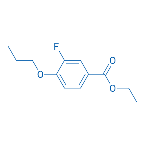 Ethyl 3-fluoro-4-propoxybenzoate 250mg