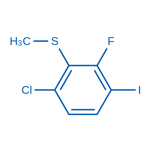 (6-Chloro-2-fluoro-3-iodophenyl)(methyl)sulfane 5g