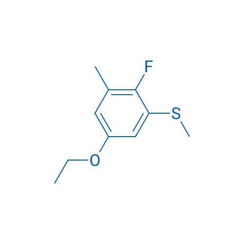 (5-Ethoxy-2-fluoro-3-methylphenyl)(methyl)sulfane 5g