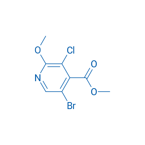 Methyl 5-bromo-3-chloro-2-methoxyisonicotinate 100mg