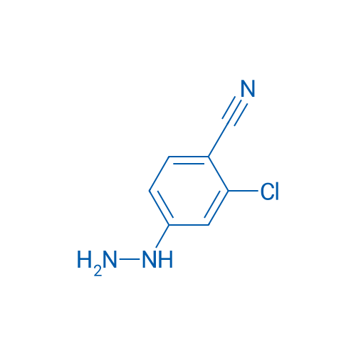 2-Chloro-4-hydrazinylbenzonitrile 1g