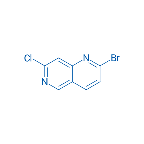 2-Bromo-7-chloro-1,6-naphthyridine 250mg