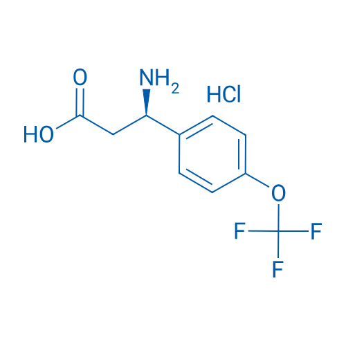 (R)-3-Amino-3-(4-(trifluoromethoxy)phenyl)propanoic acid hydrochloride 100mg