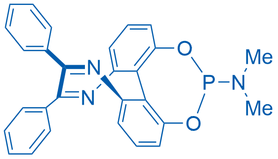 (R)-N,N-Dimethyl-6,7-diphenyl-1,12-(epoxyphosphanooxy)dibenzo[e,g][1,4]diazocin-14-amine 100mg