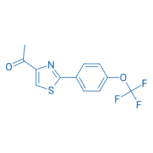 1-(2-(4-(Trifluoromethoxy)phenyl)thiazol-4-yl)ethanone 1g