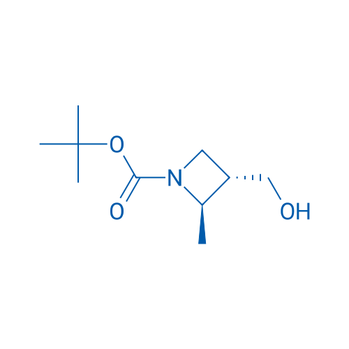rel-tert-Butyl (2R,3S)-3-(hydroxymethyl)-2-methylazetidine-1-carboxylate 1g