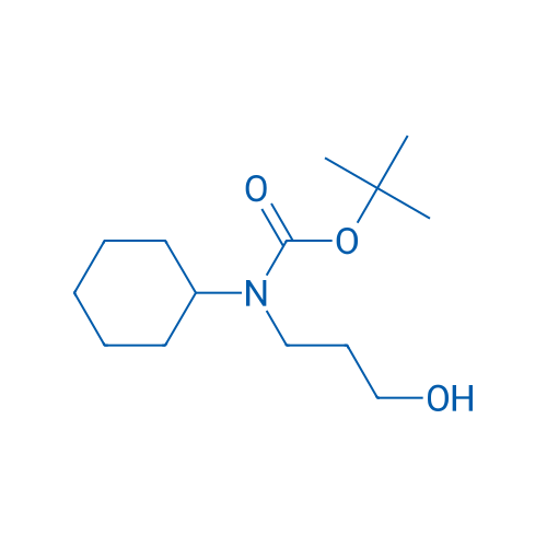 tert-Butyl cyclohexyl(3-hydroxypropyl)carbamate 250mg