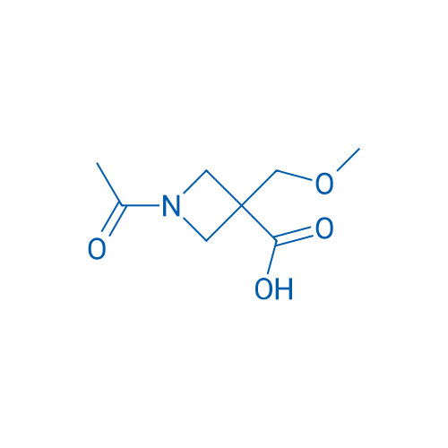 1-Acetyl-3-(methoxymethyl)azetidine-3-carboxylic acid 100mg