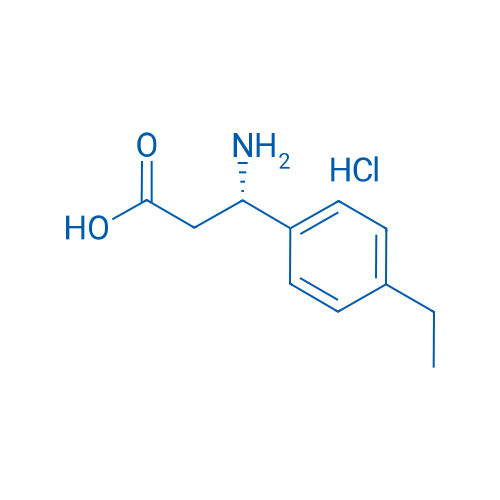 (S)-3-Amino-3-(4-ethylphenyl)propanoic acid hydrochloride 100mg