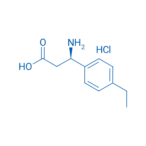 (R)-3-Amino-3-(4-ethylphenyl)propanoic acid hydrochloride 100mg