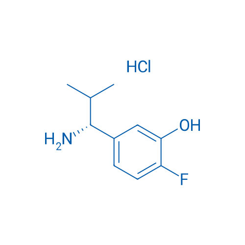 (R)-5-(1-Amino-2-methylpropyl)-2-fluorophenol hydrochloride 50mg