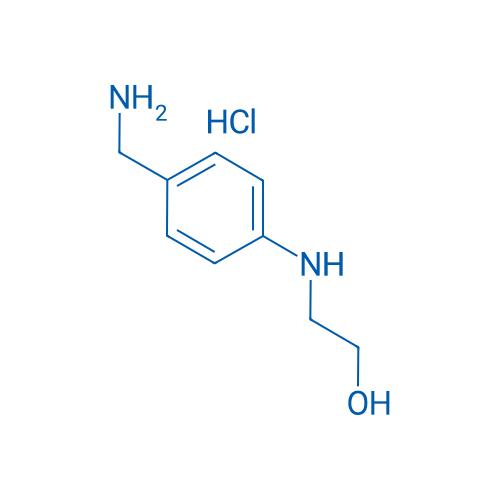 2-((4-(Aminomethyl)phenyl)amino)ethanol hydrochloride 100mg